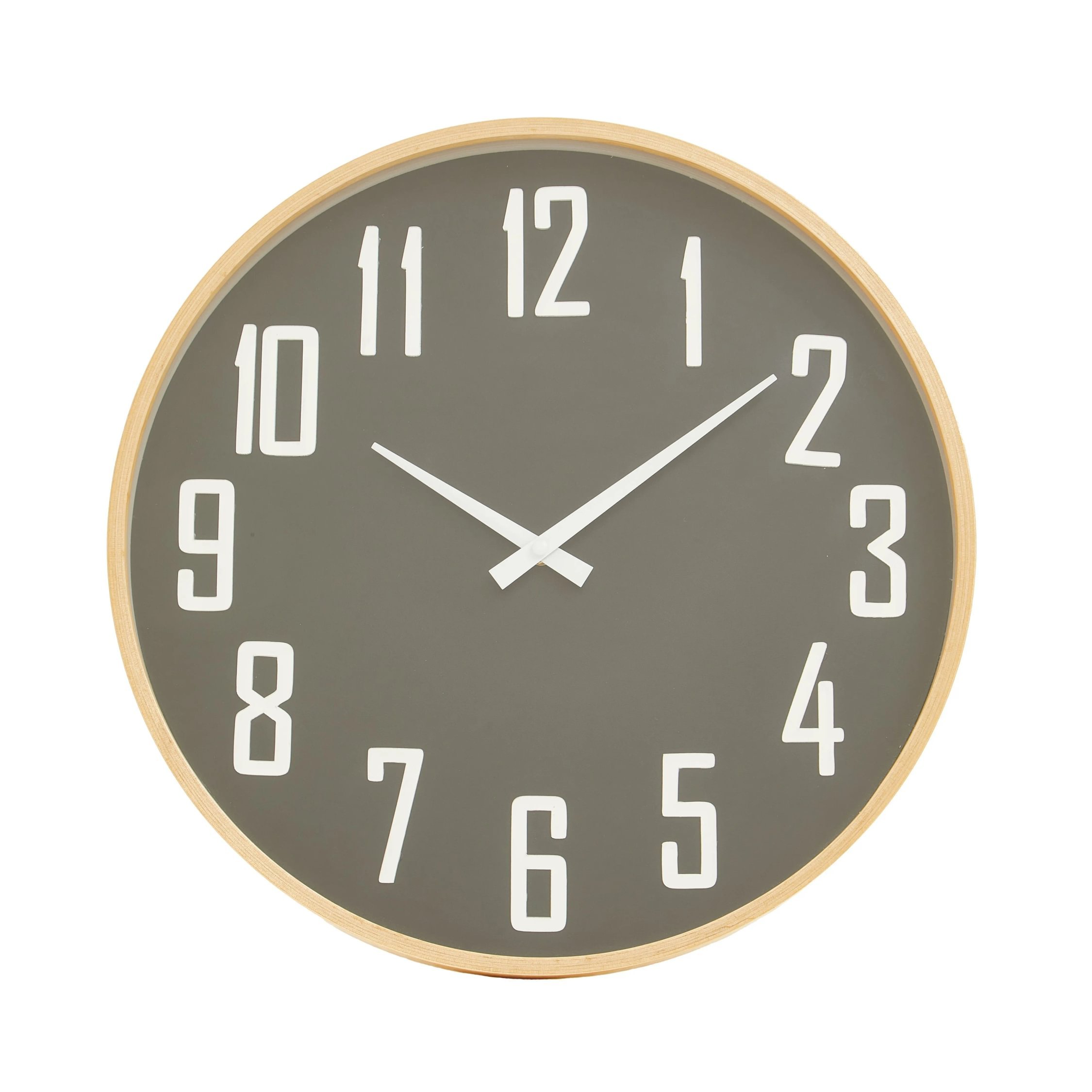 Orsina Vitus 30cm Dia Wall Clock - Two Tone