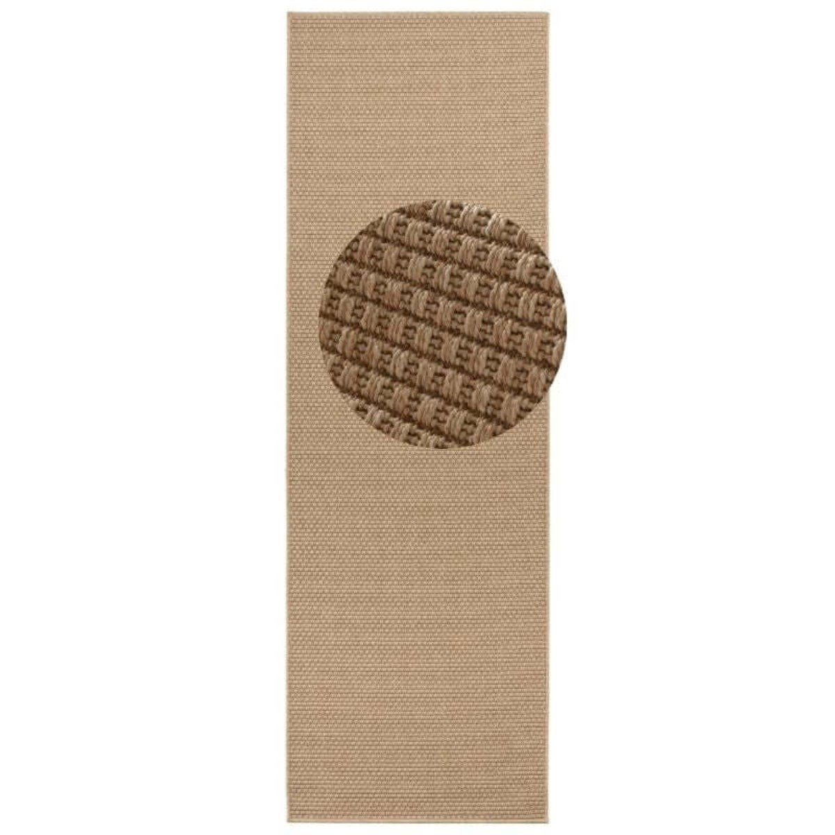 Hanse Home Beige Indoor Outdoor Nature Sisal Look Runner Rug - 80 x 150cm