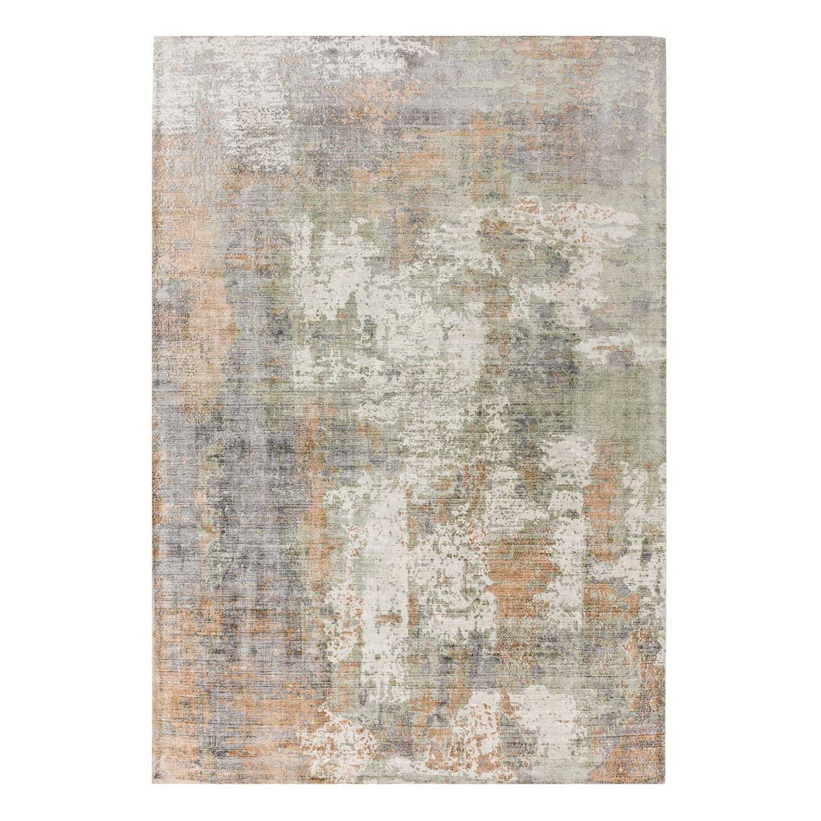 Mega Flooring Grey Handmade Abstract Rug - 120 x 170cm