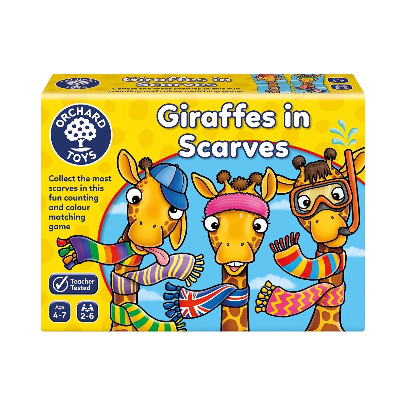 Orchard Toys Giraffes In Scarves Children's Board Game