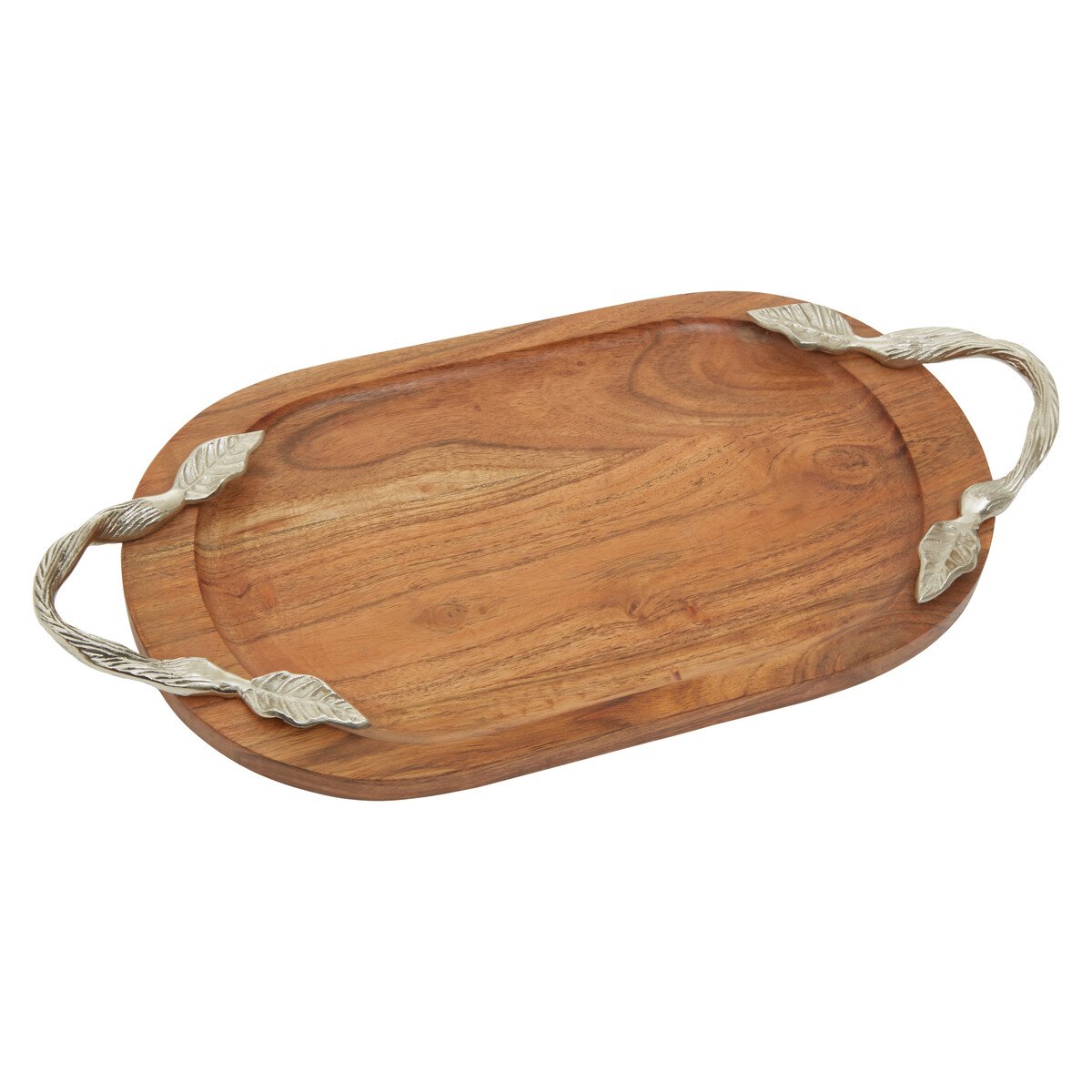 Orsina Vine Acacia Wood Oval Serving Tray