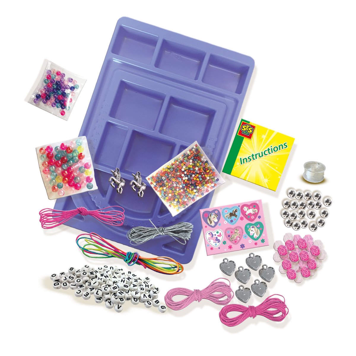 SES Creative I Love Horses Jewellery Studio Craft Set