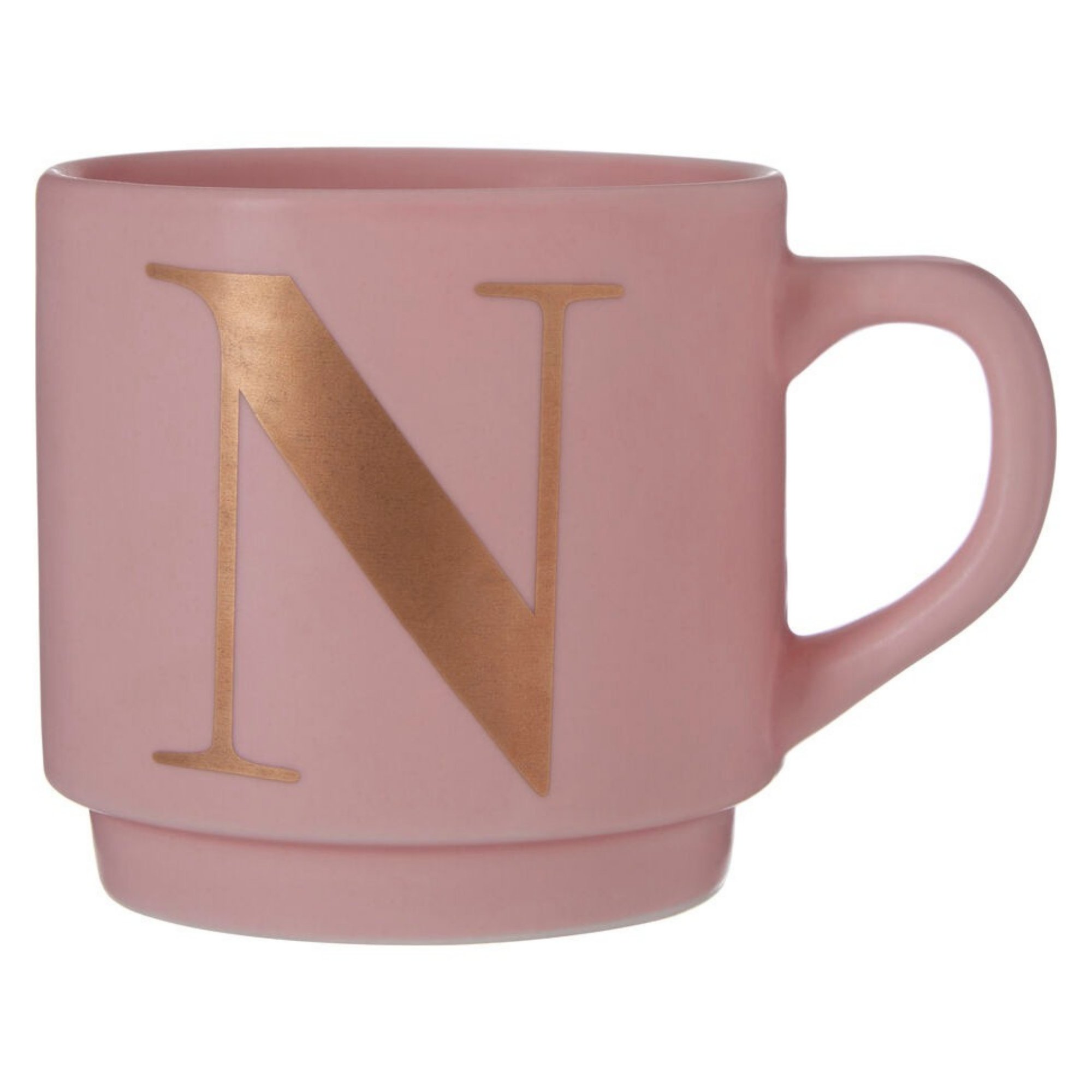 Orsina Signet N Monogram Mug – Pink