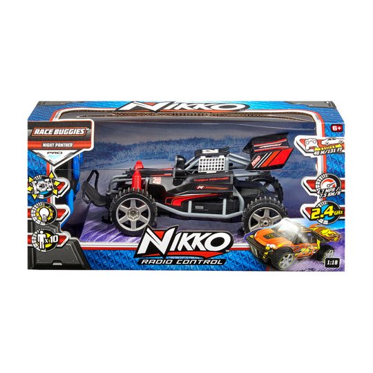 Nikko Race Buggies Night Panther Remote Control Car - Black