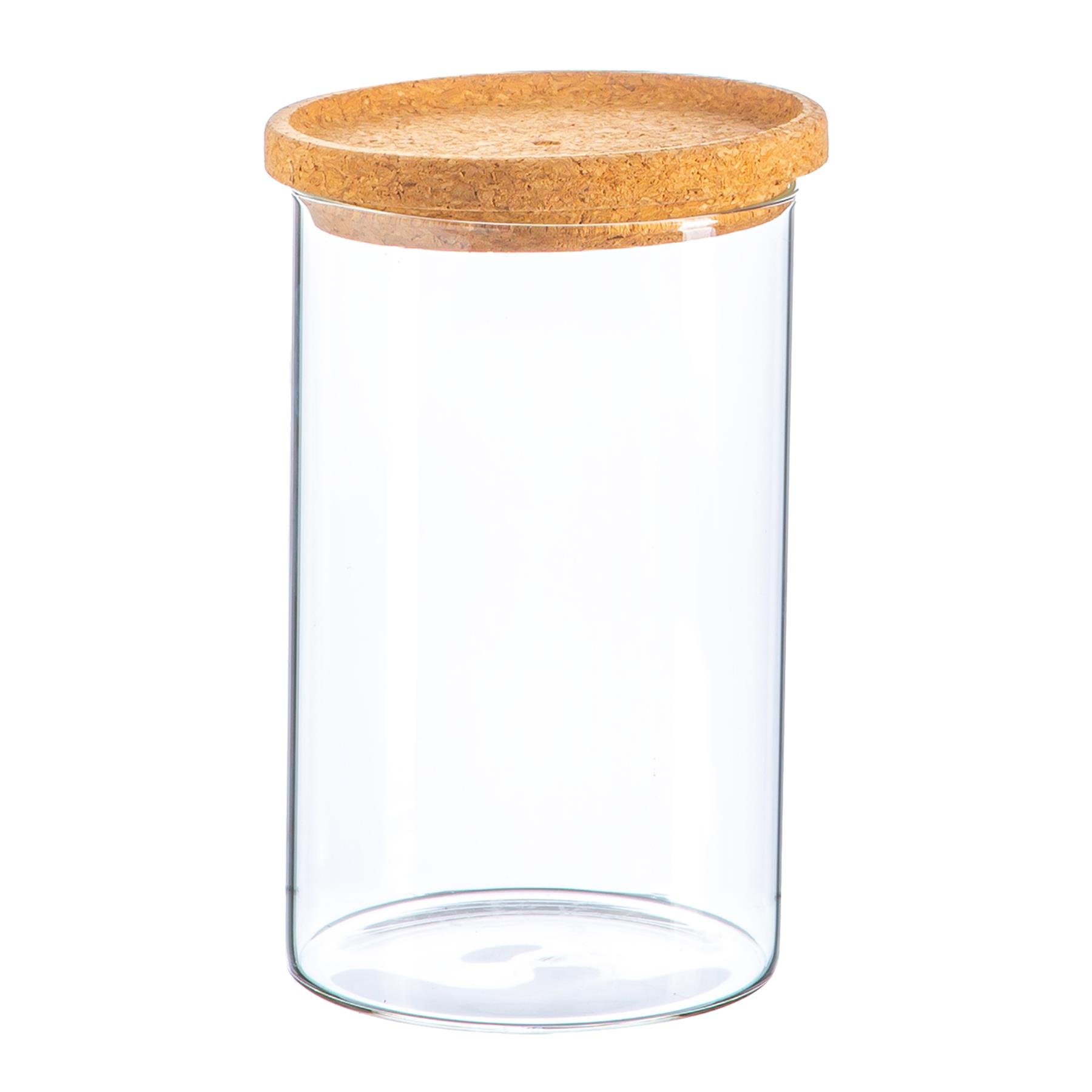 Argon Tableware Scandi Storage Jar with Cork Lid