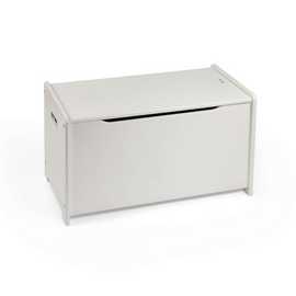 Tidlo Wooden White Toy Chest - 3 Years +