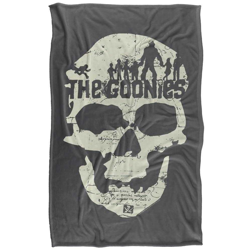 The Goonies Skull Map Soft Touch Blanket - 147cm x 91cm