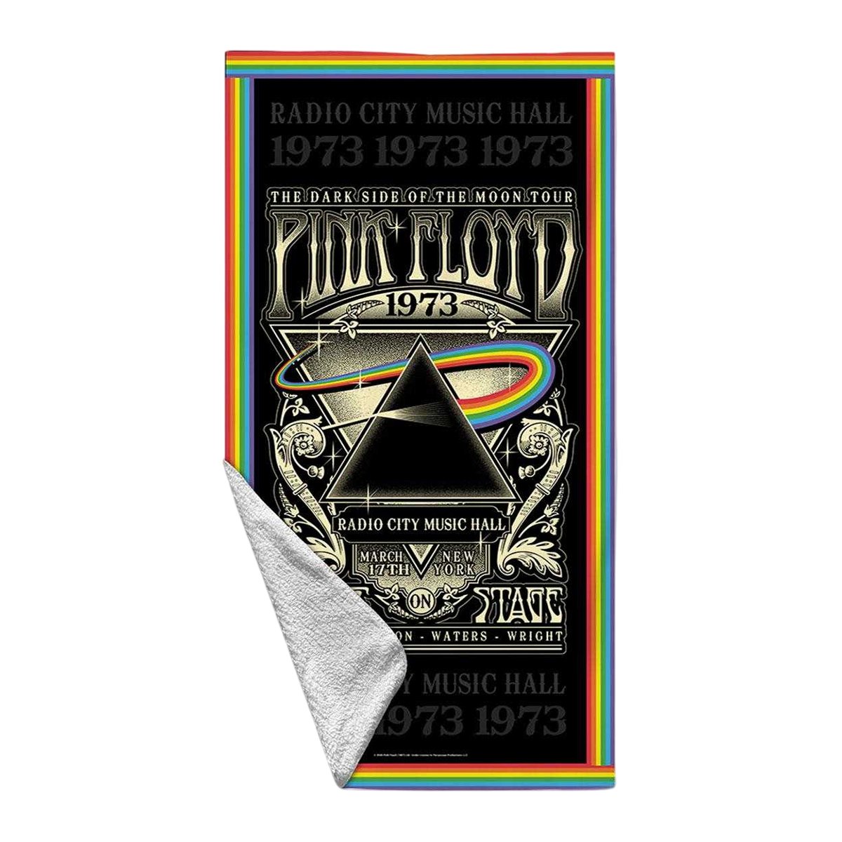 Pink Floyd 1973 Live Beach Towel - Junior