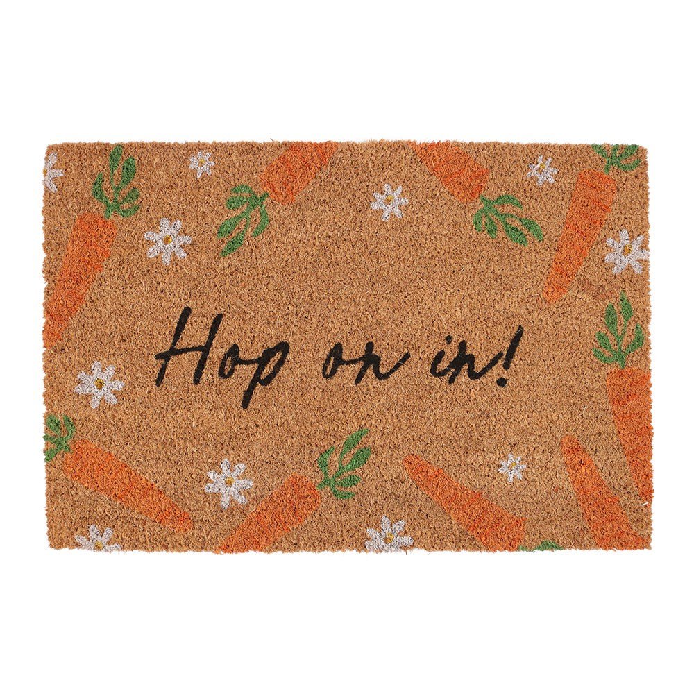 Something Different Hop On In Door Mat - Natural