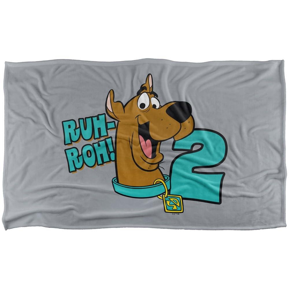 Scooby Doo Ruh Roh! I'm 2 Soft Touch Blanket - 152cm x 127cm