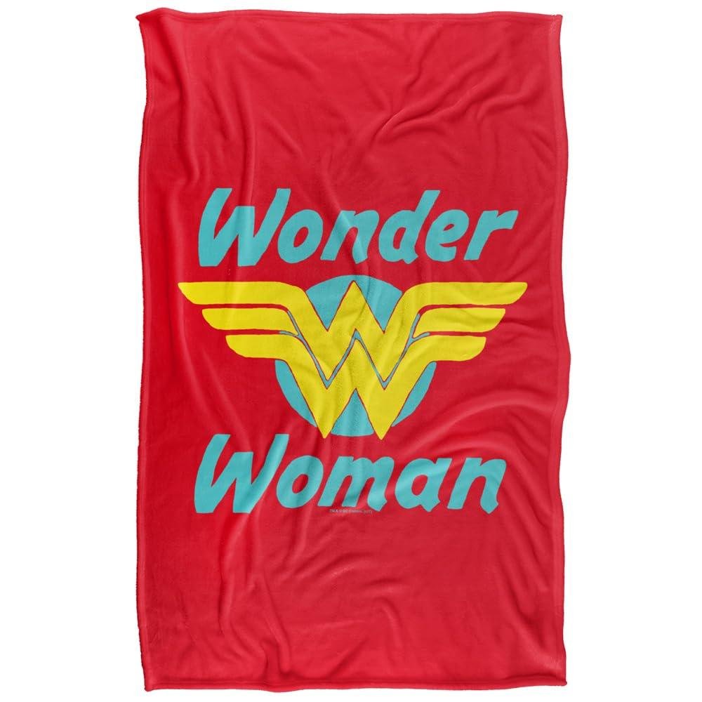 Wonder Woman Wings Soft Touch Blanket - 152cm x 127cm
