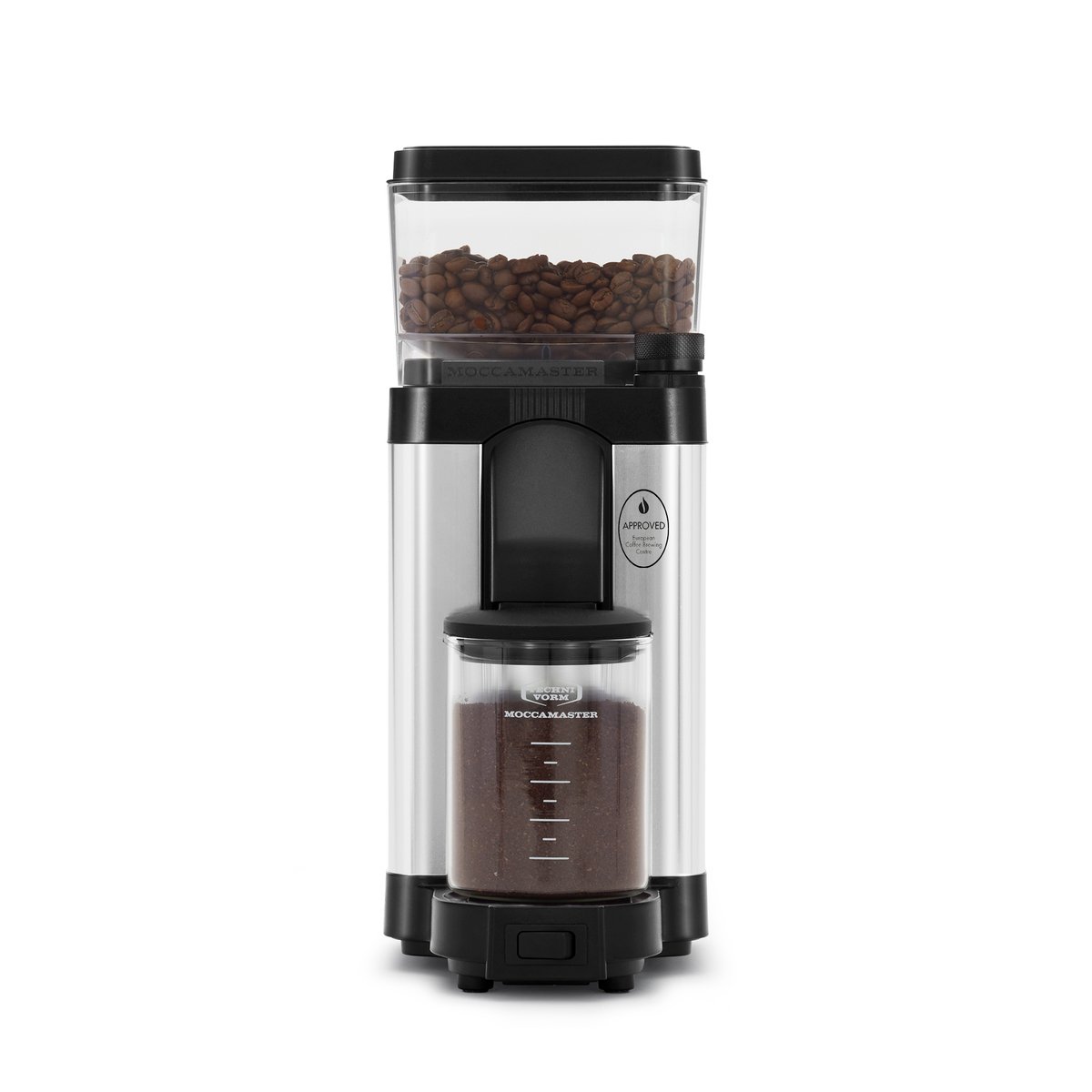 Moccamaster KM5 Coffee Grinder - Silver