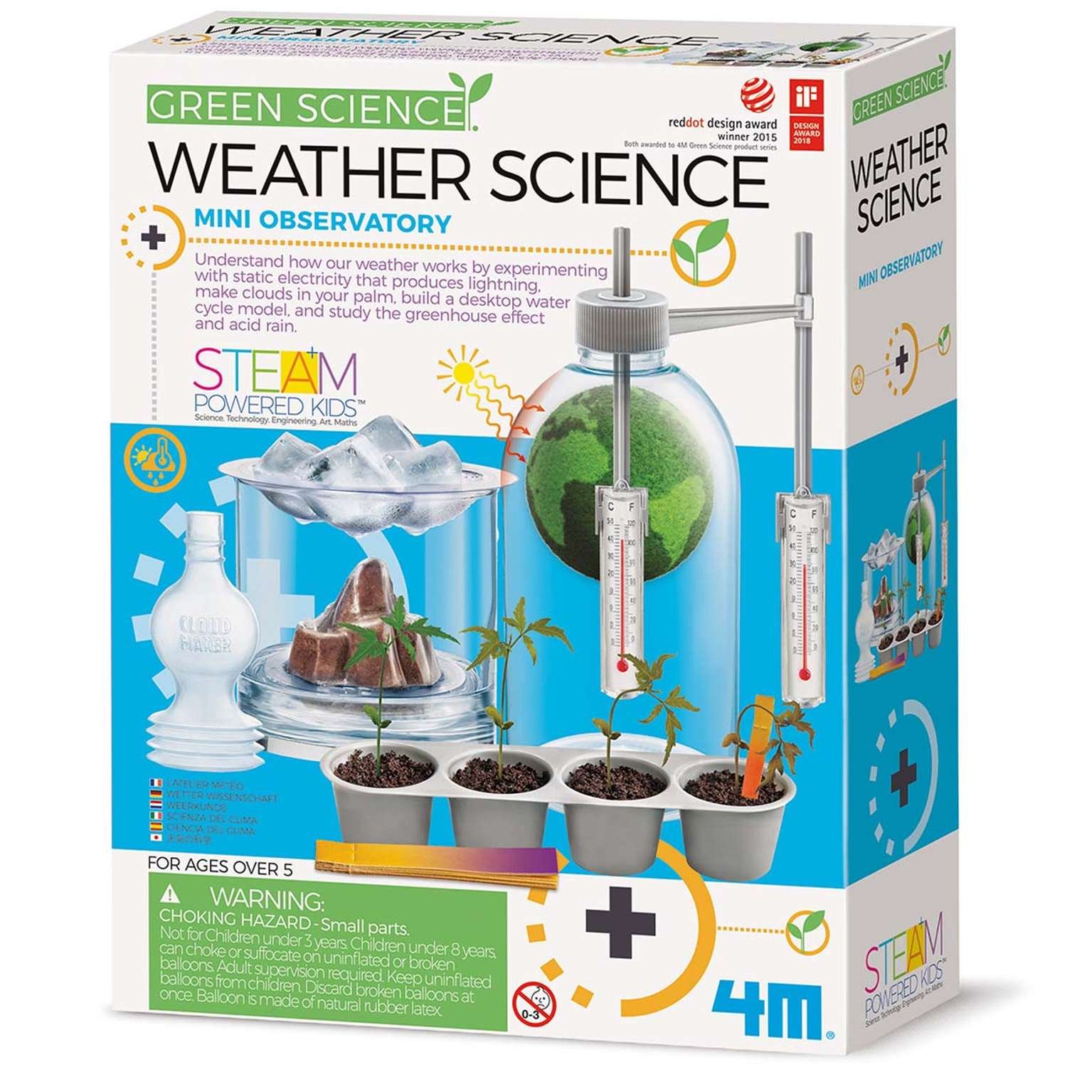 4M Green Science Weather Science - 5 Years +