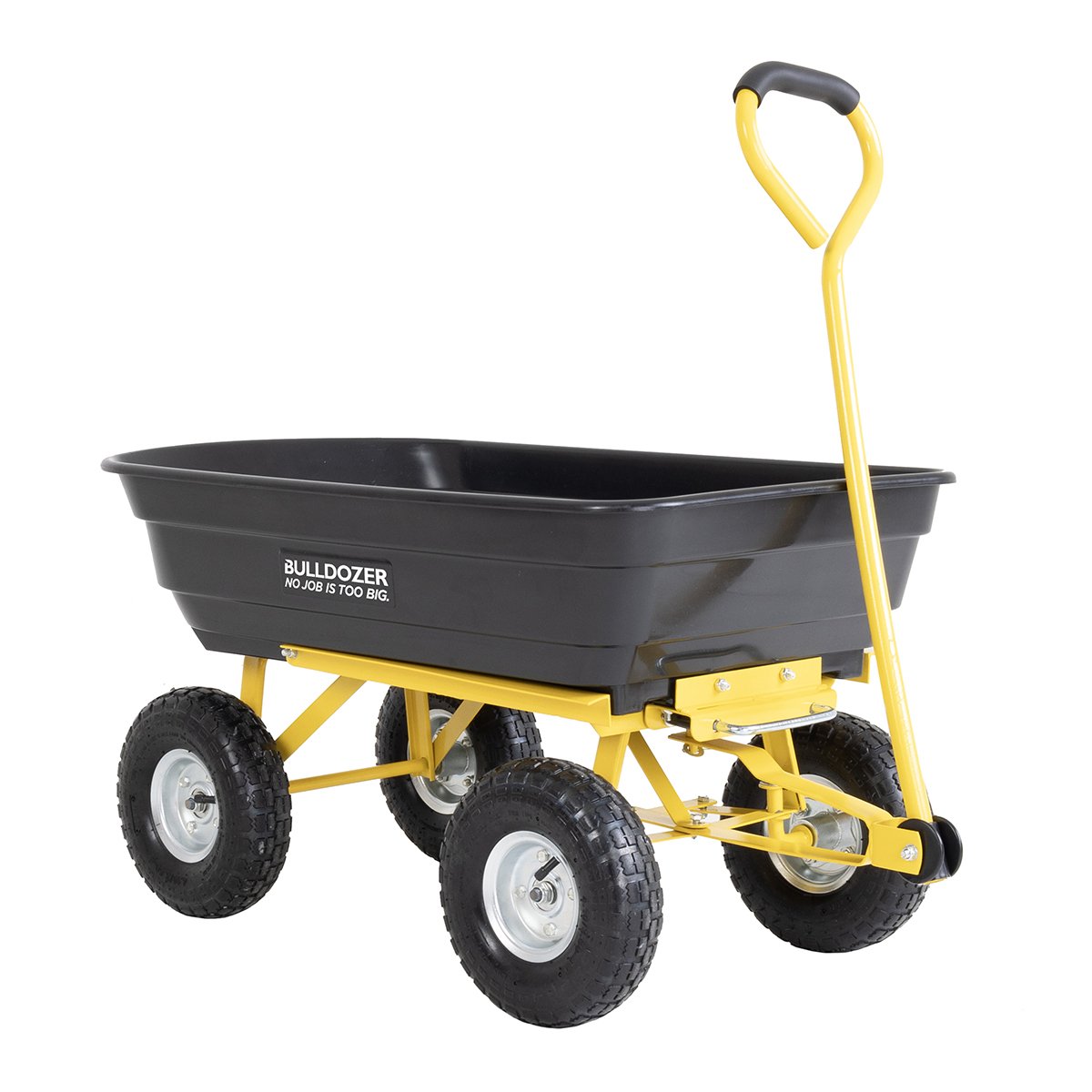 Charles Bentley BULLDOZER PRO 200kg Heavy Duty Garden Dump Trolley