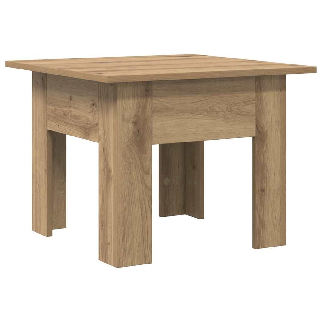 Walplus Engineered Wood Coffee Table - Artisan Oak - 55 x 55 x 42 cm