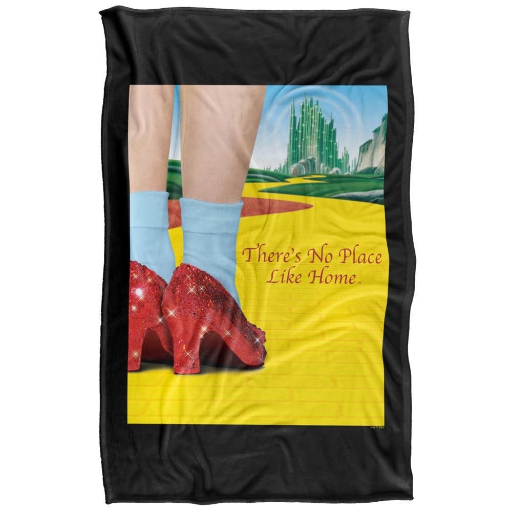 The Wizard Of Oz Theres No Place Like Home Blanket - 147cm x 91cm