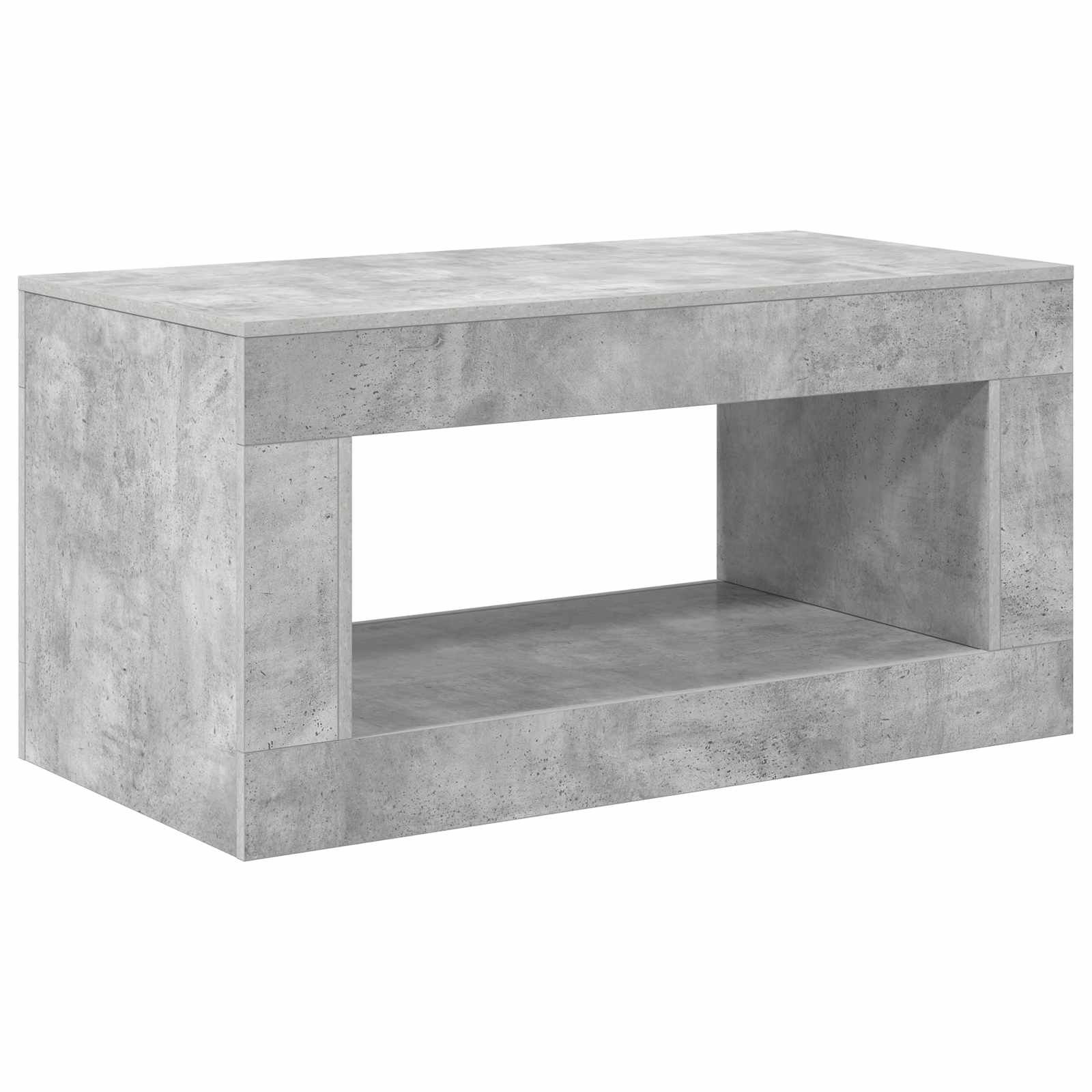 Walplus Coffee Table - Concrete grey - 99.5 x 50 x 50 cm