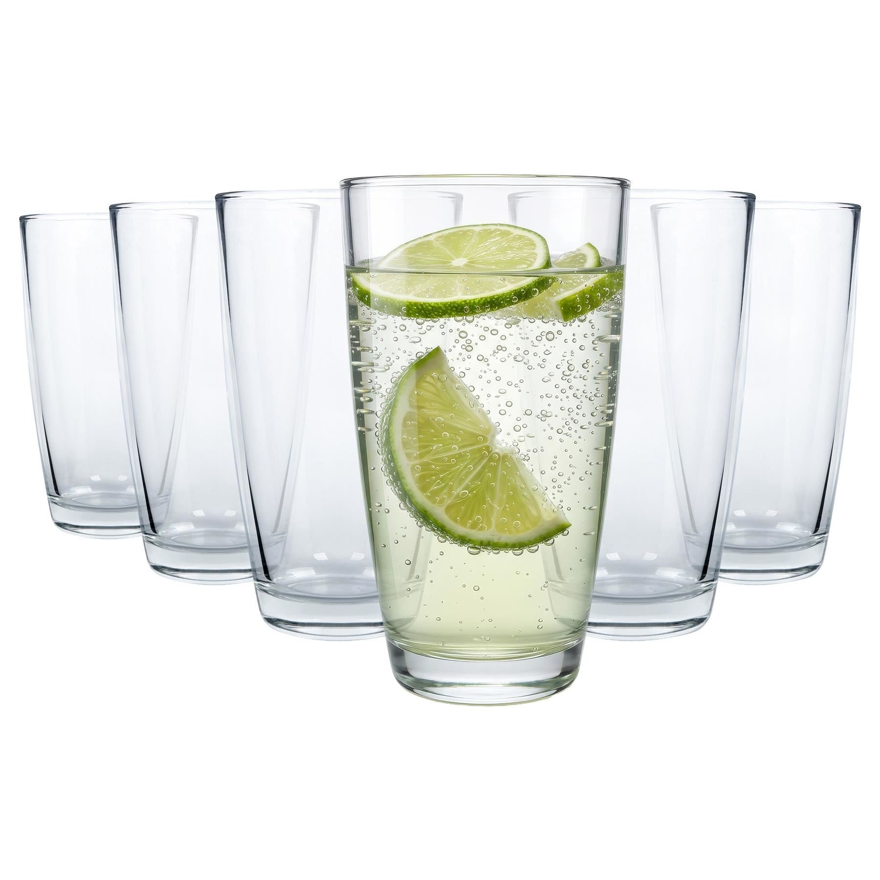 Argon Tableware Conical Highball Glasses - 400ml - Pack of 6