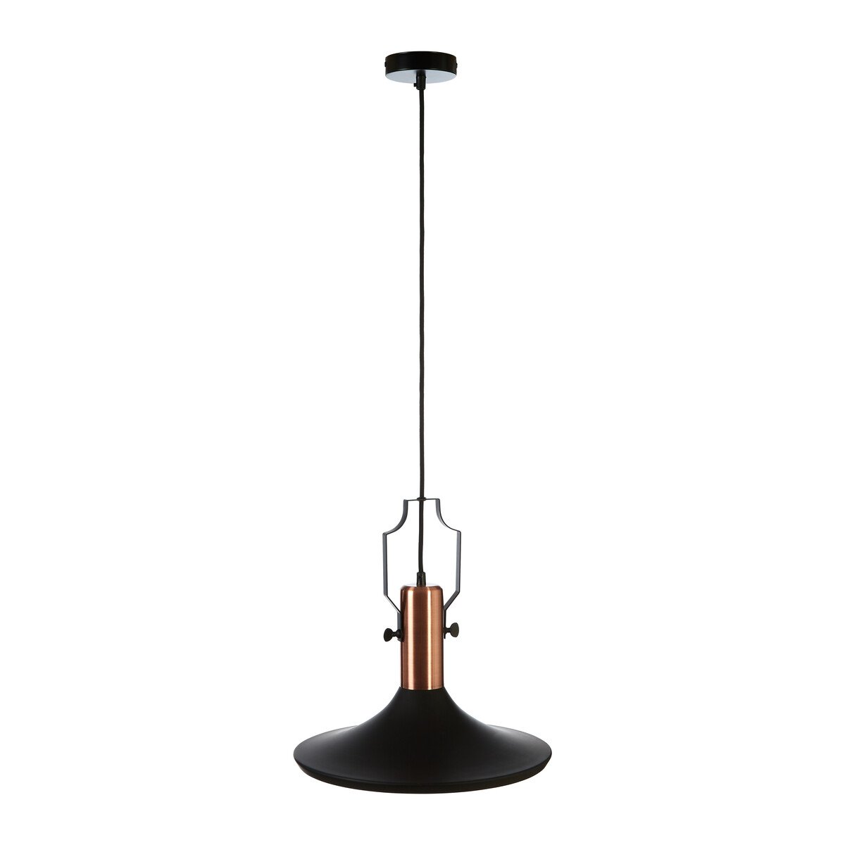 Orsina Argo Large Pendant Light in - Black and Copper