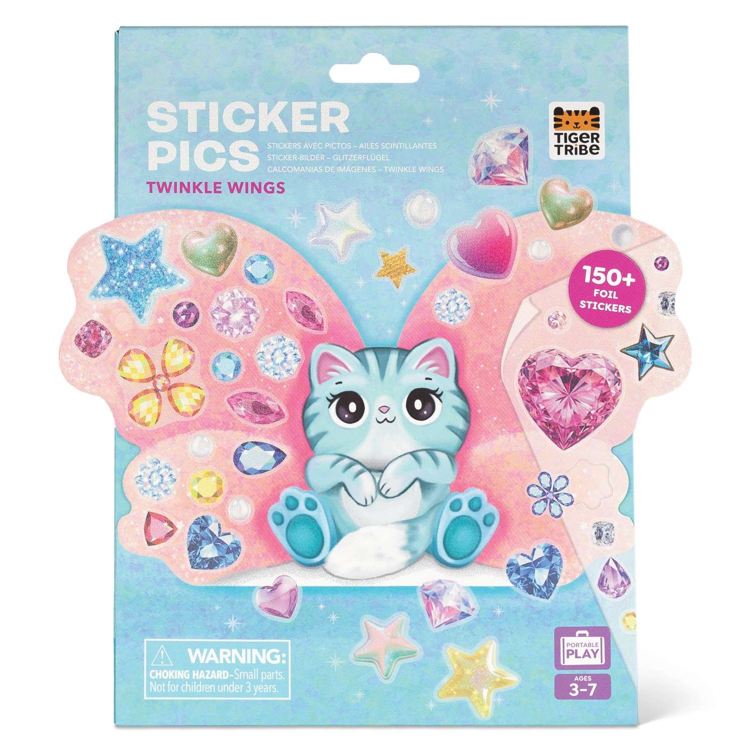 Tiger Tribe Sticker Pics - Twinkle Wings 3 Years +