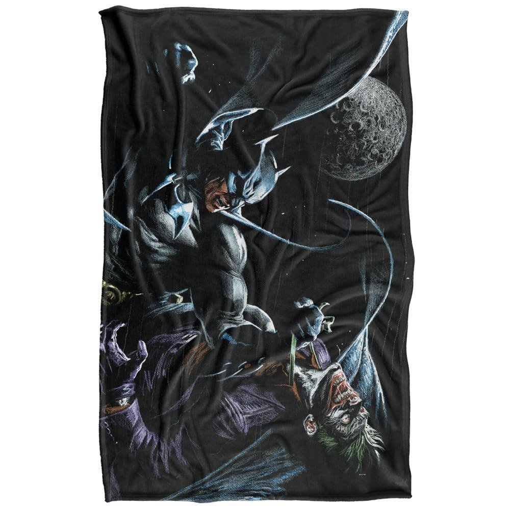 Batman The Joker Distressed Blanket - 127cm x 152cm