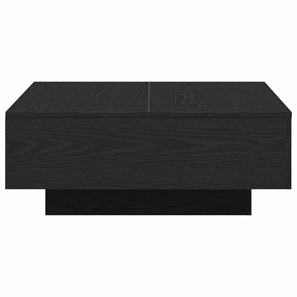 Walplus Coffee Table - Black Oak - 80 x 80 x 31 cm