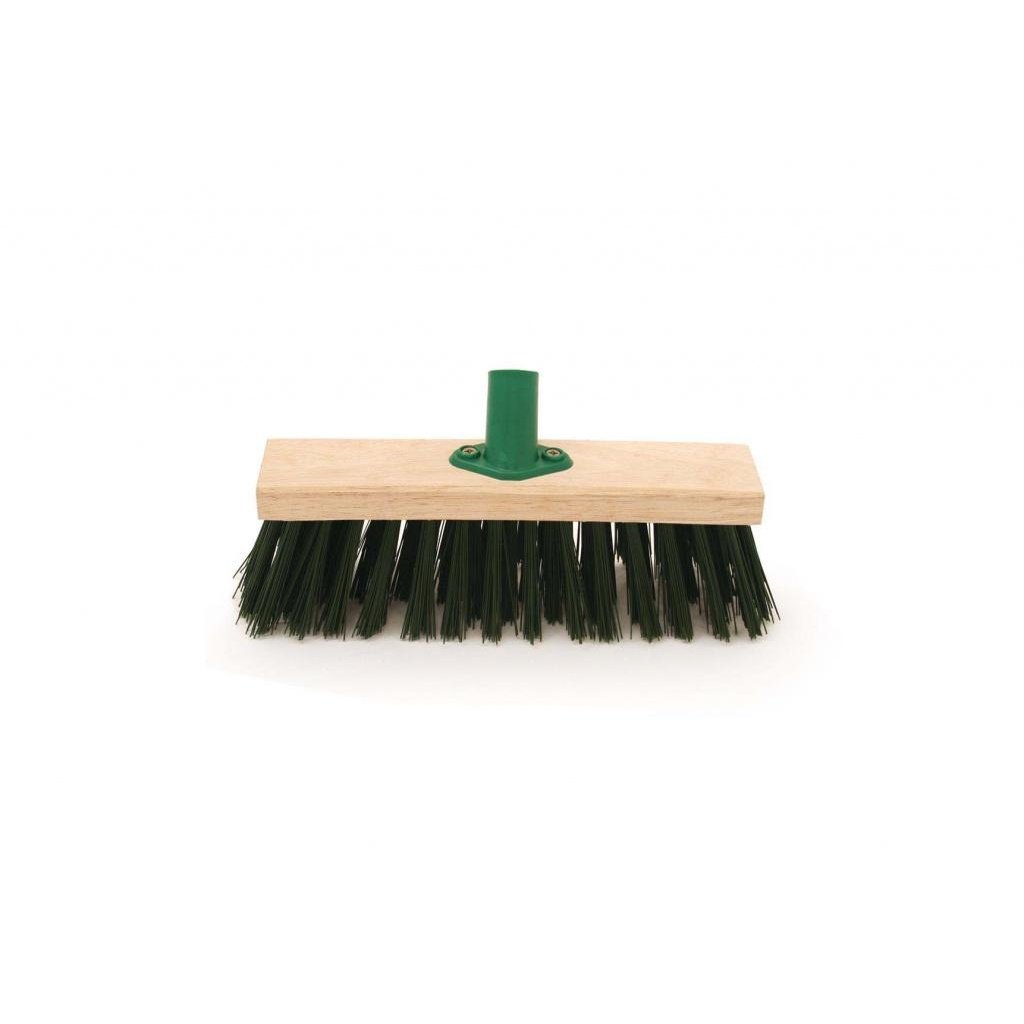 Bentley PVC Broom With Bracket - Green