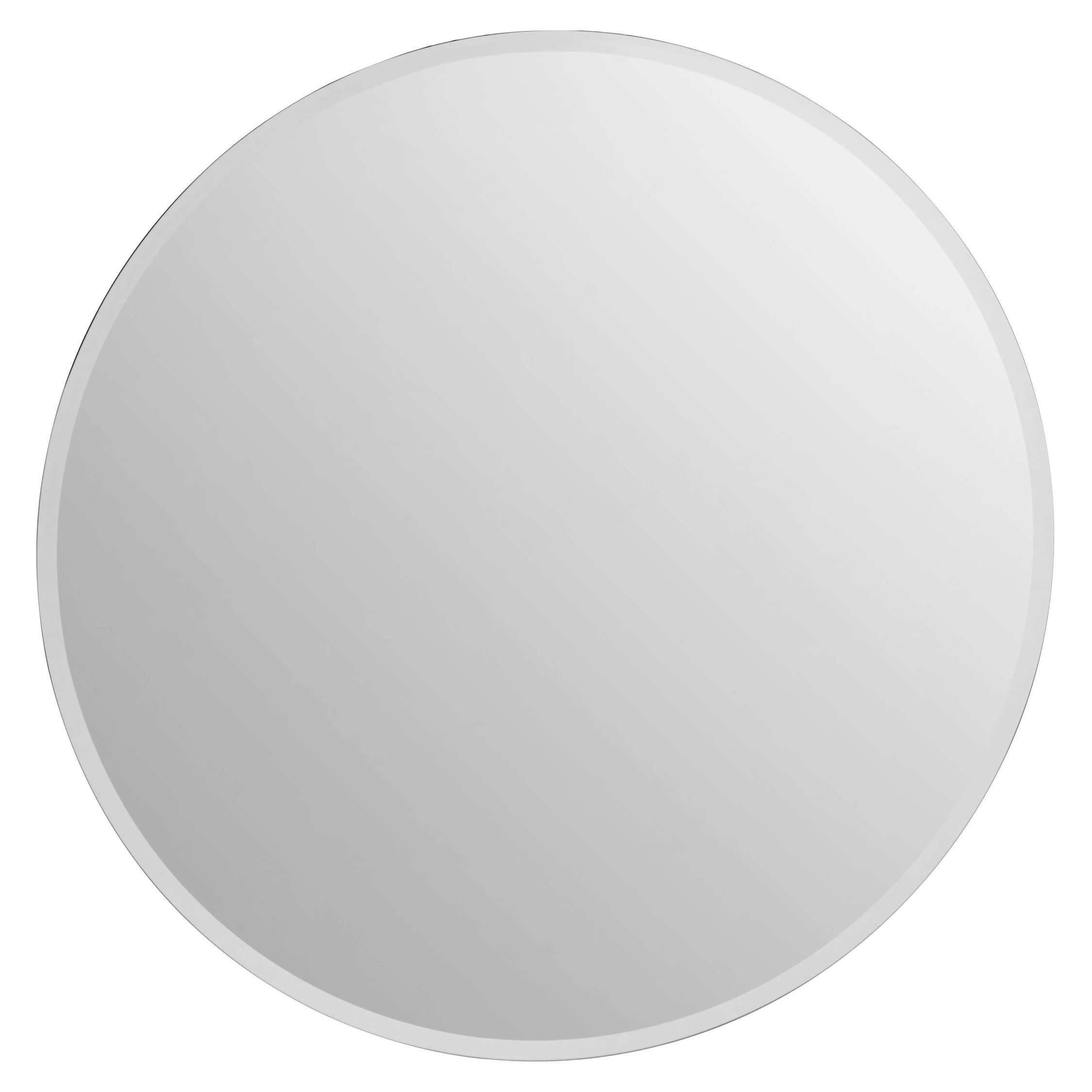 Orsina Sana Large Round Wall Mirror – Clear