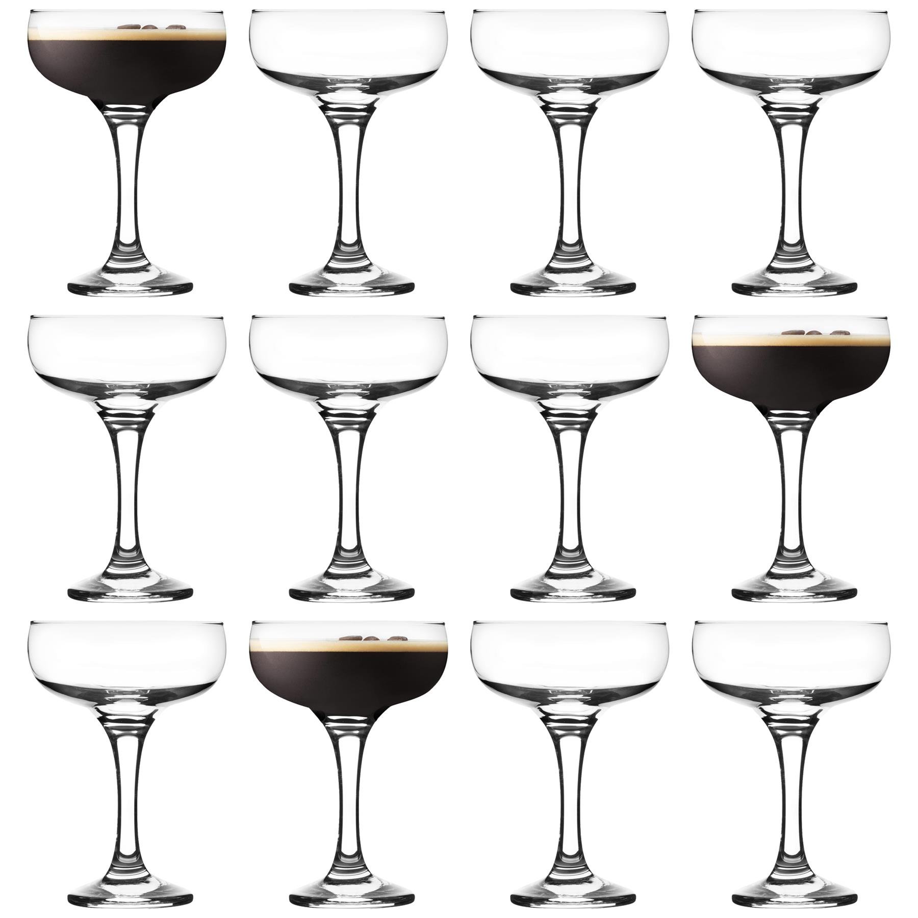 LAV Misket Espresso Martini Glasses - 235ml - Pack of 12