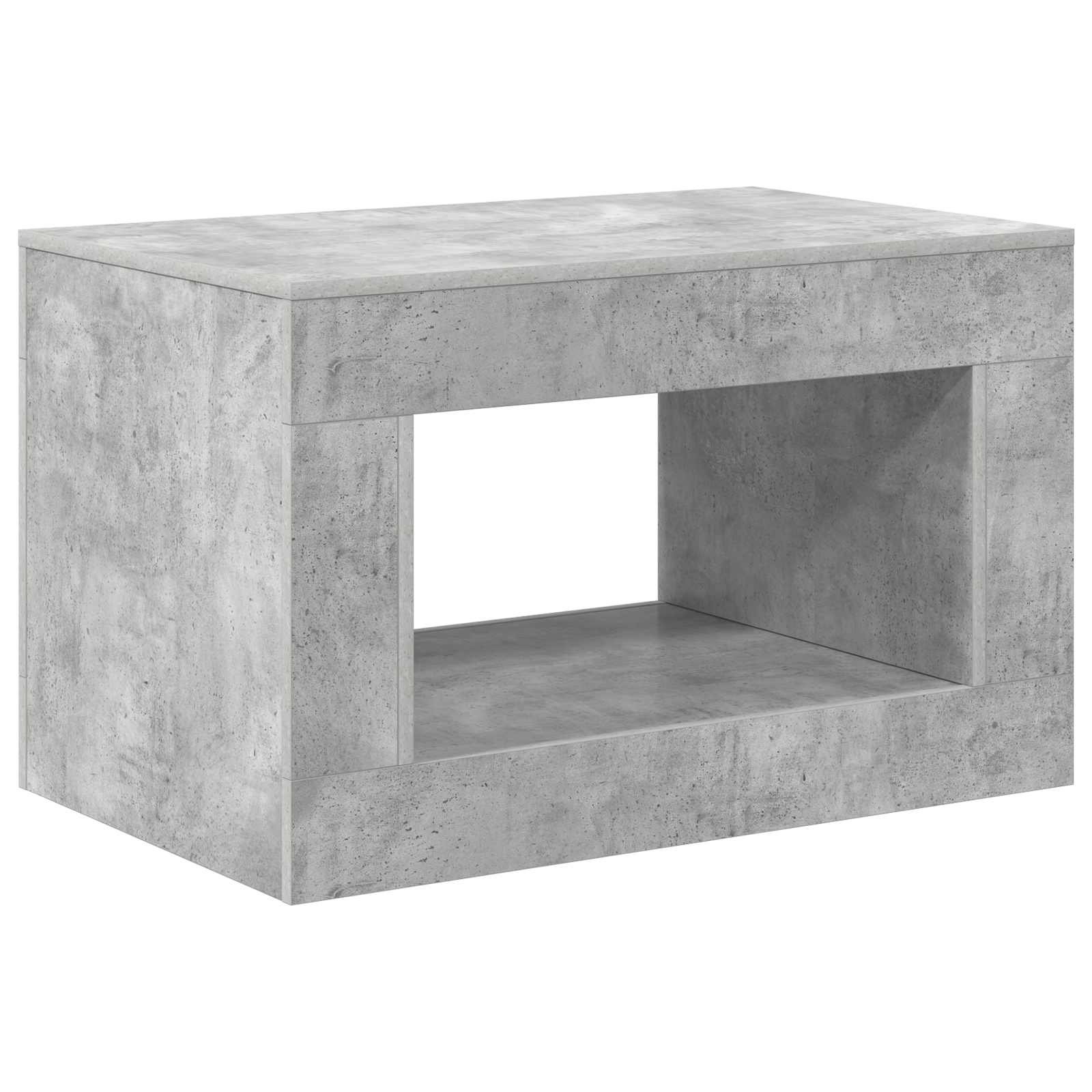 Walplus Side Table - Concrete grey - 80.5 x 50 x 50 cm