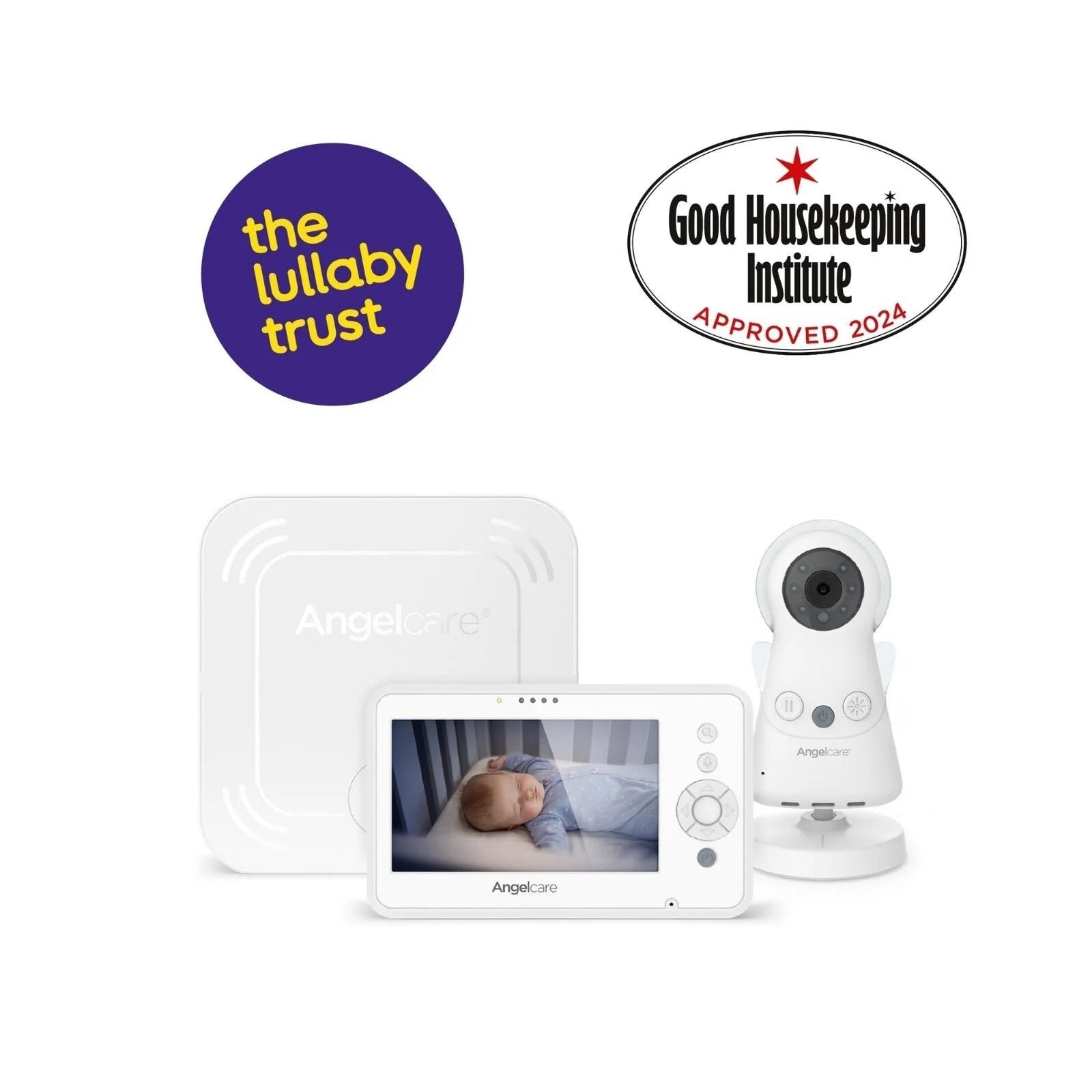 Angelcare Baby Movement Monitor with 4.3 inch LCD Screen
