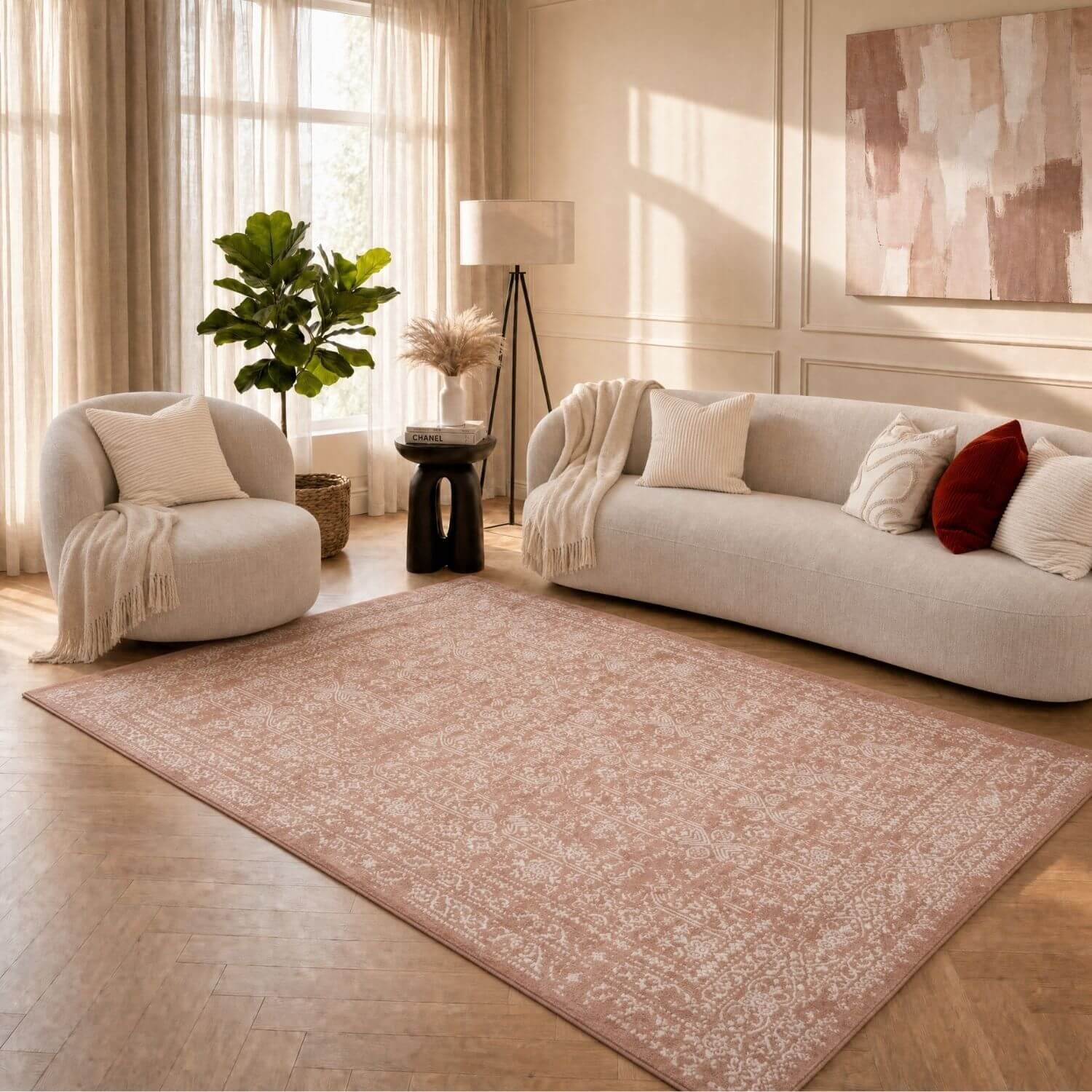 The Rugs Rose Montana Vintage Rug - 80 x 150cm