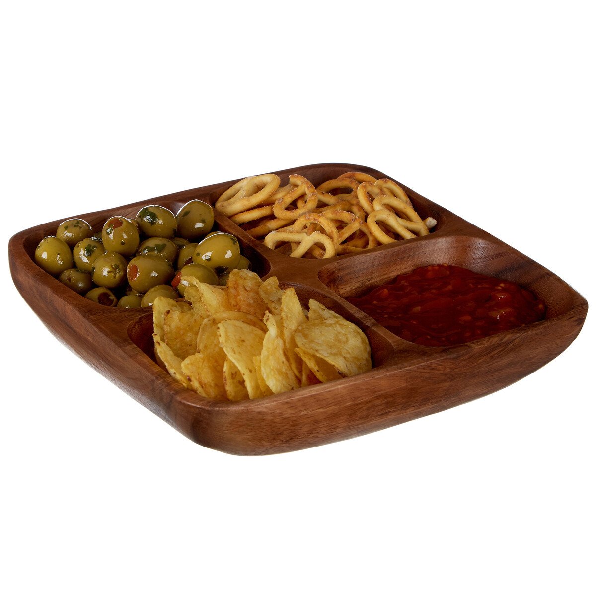 Orsina Kora Acacia Four Section Serving Dish