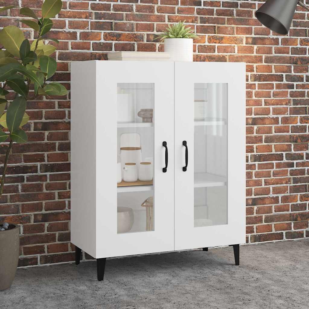 Walplus Engineered Wood Buffet Sideboard - White - 69.5 x 34 x 90 cm