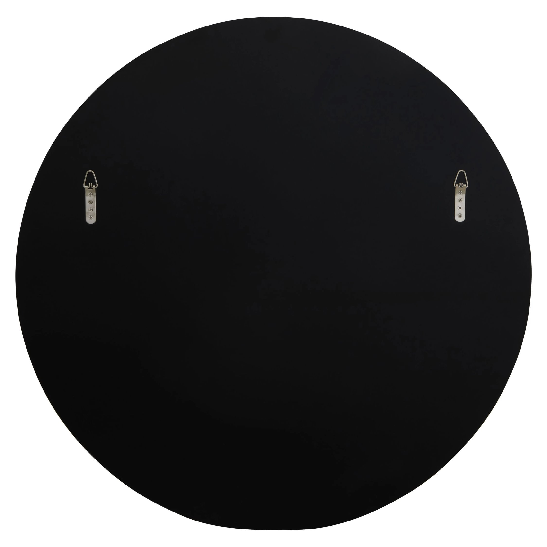 Orsina Josie Round Wall Mirror – Silver