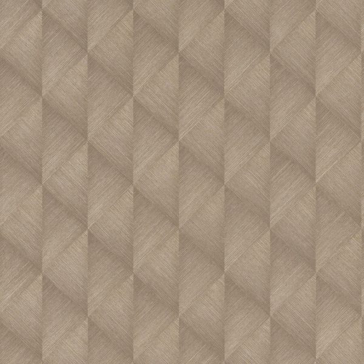 Rasch Tropical House Geometric Textured Vinyl Wallpaper - Natural