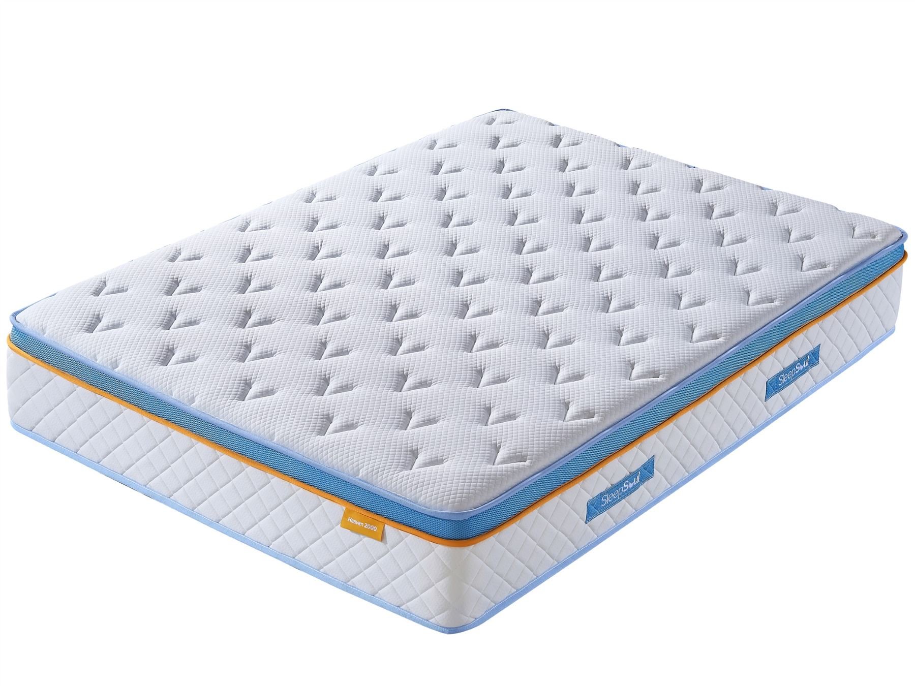 SleepSoul Heaven 2000 Medium Gel Hybrid Mattress - Double