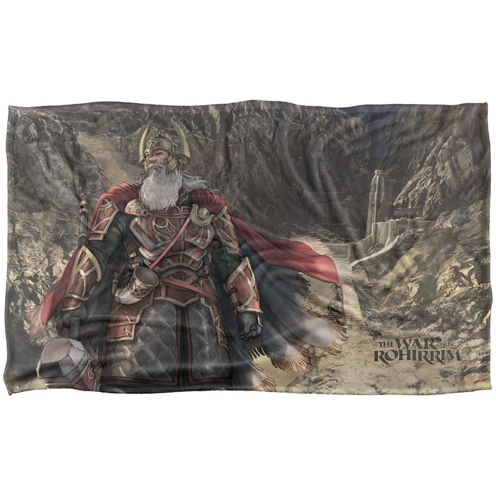 The Lord of the Rings: The the Rohirrim Helm Hammerhand Blanket - 91cm x 147cm