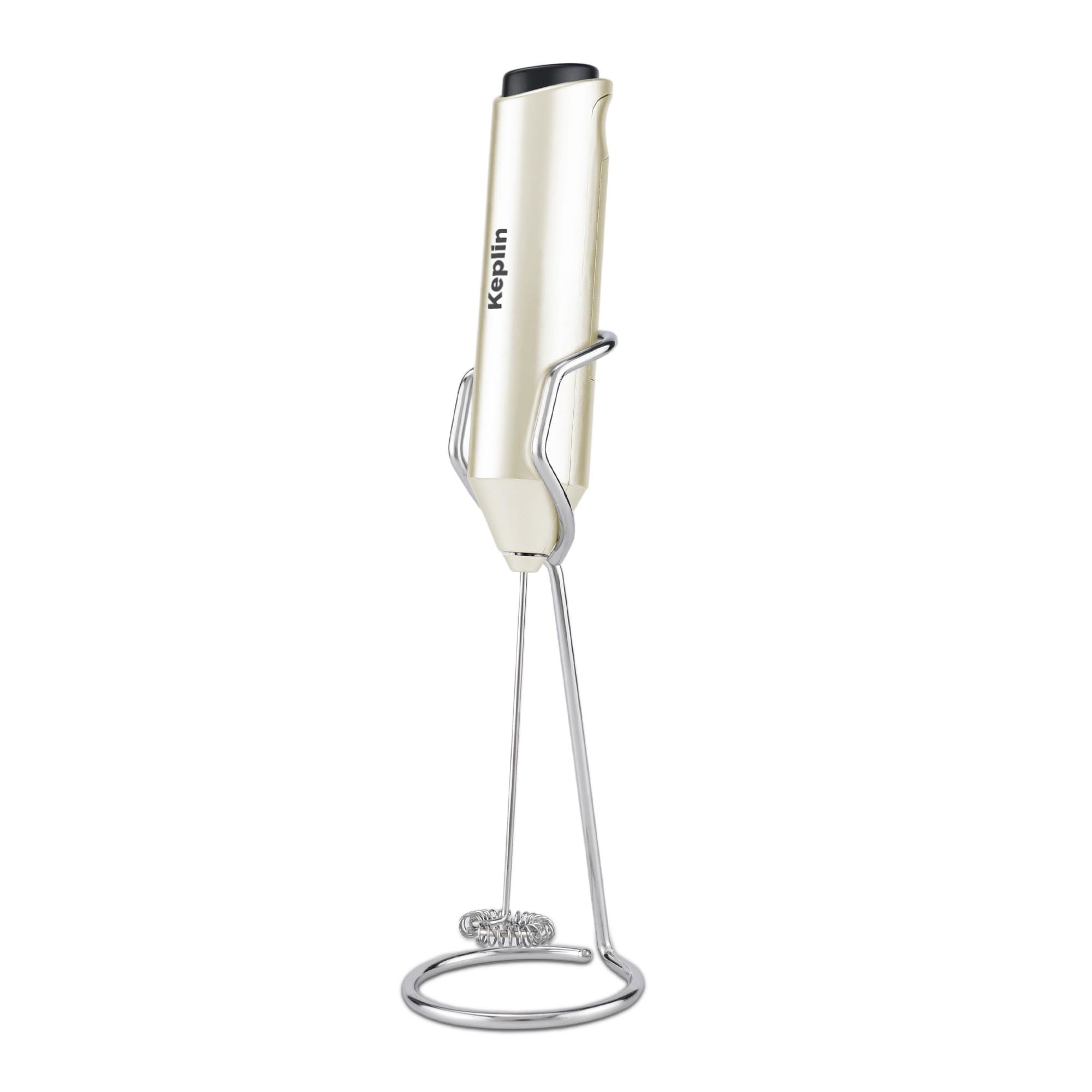 Keplin Cook Handheld Battery Milk Frother - Cream