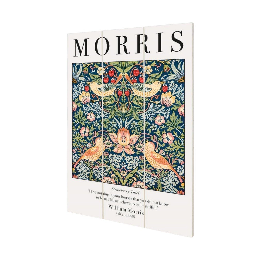 William Morris Strawberry Thief Mini Print