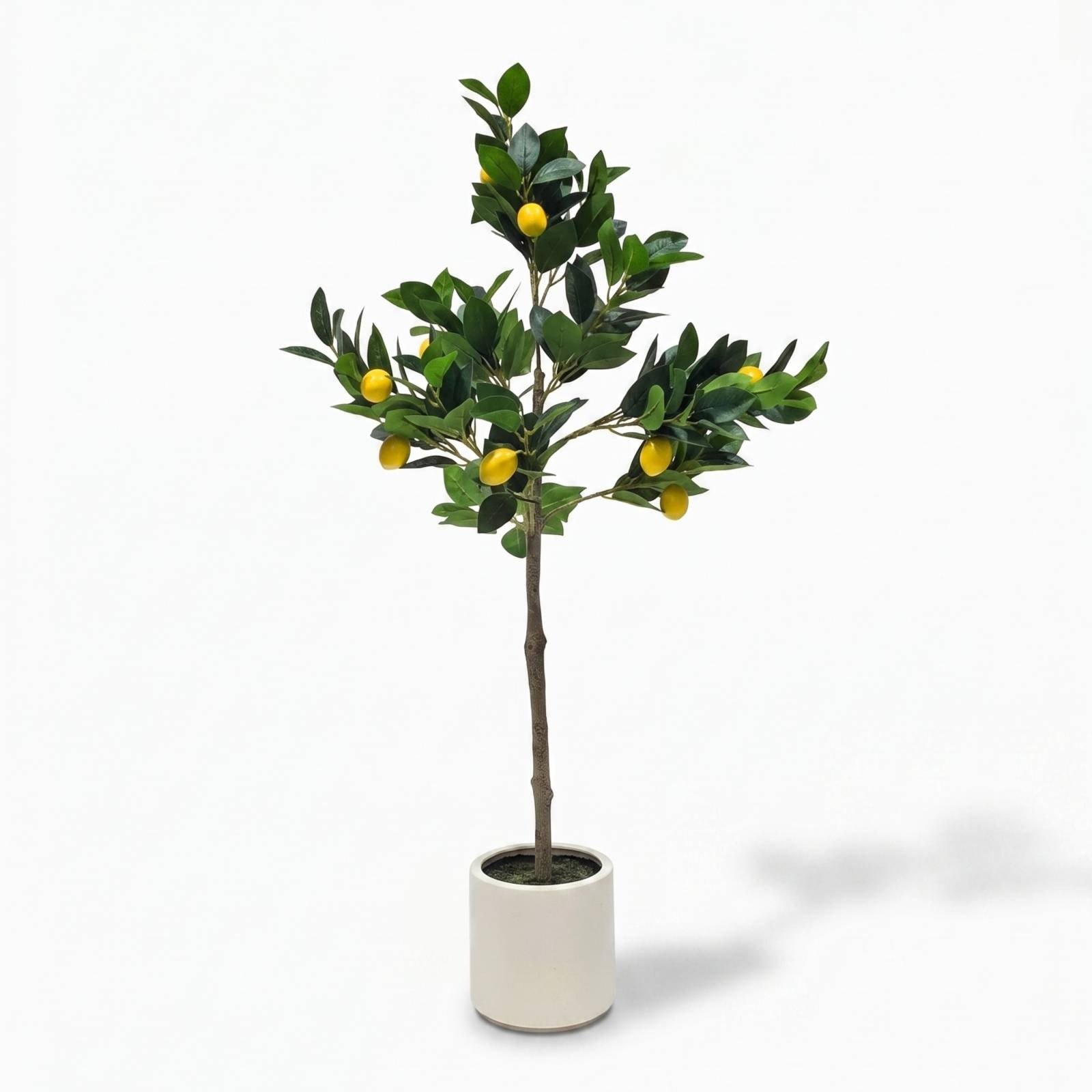 Homescapes Luxury Artificial Lemon Tree – 120 cm – Green