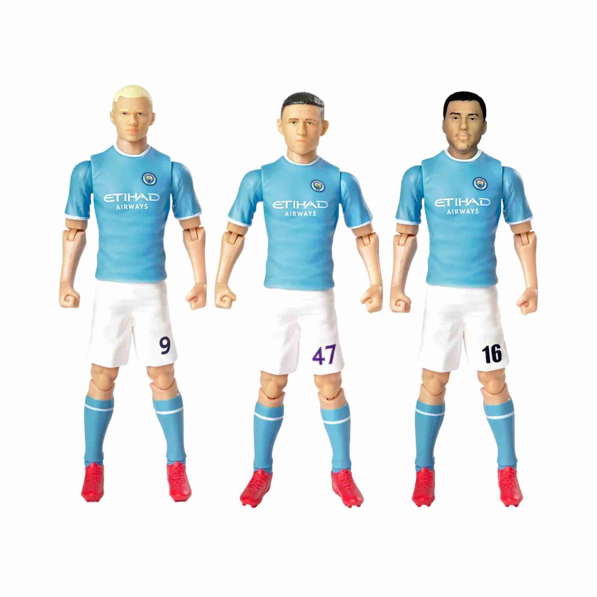 Banbo Toys Manchester City Team Fully Articulated Figurine Bundle