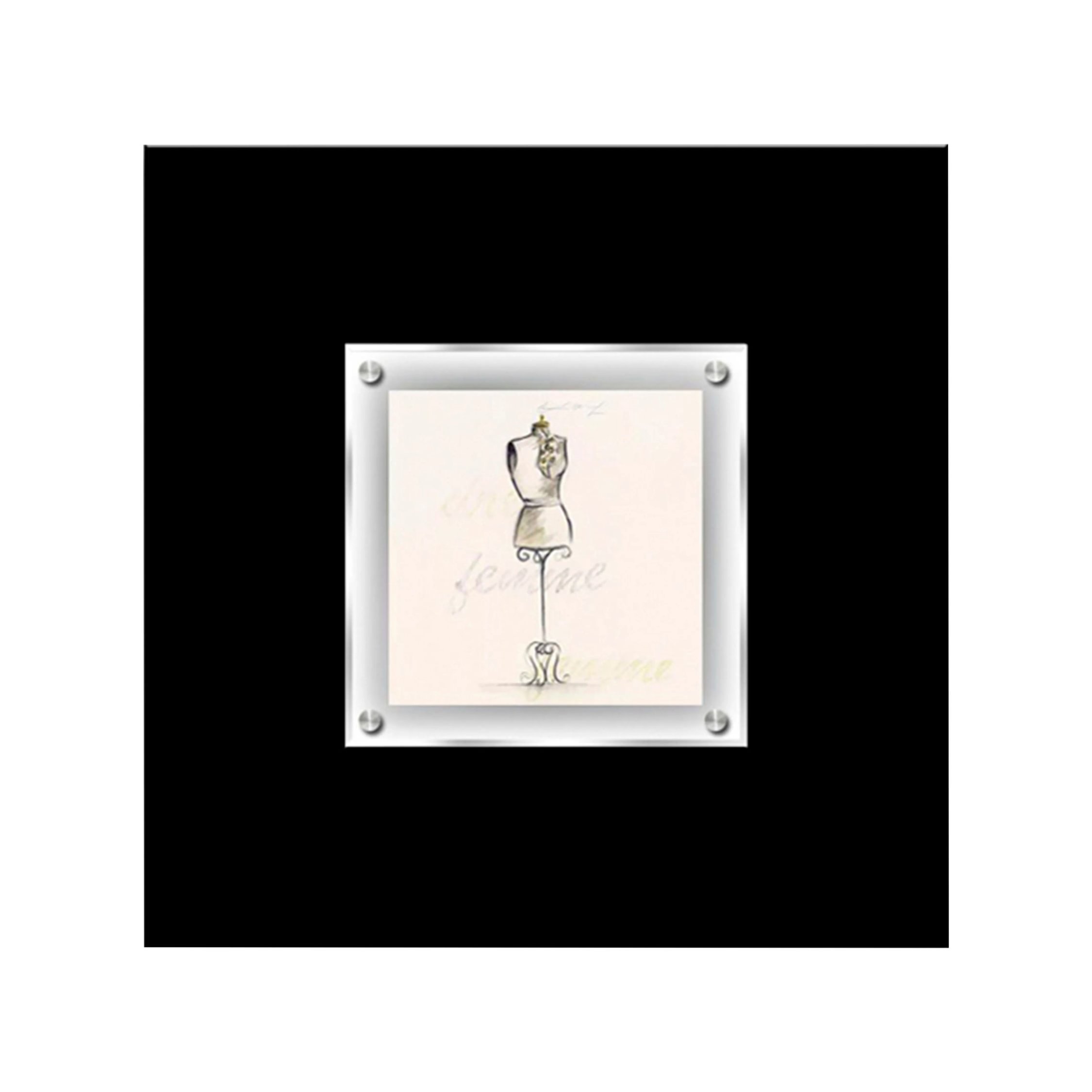 Orsina Boudoir Mannequin 1 Framed Wall Art