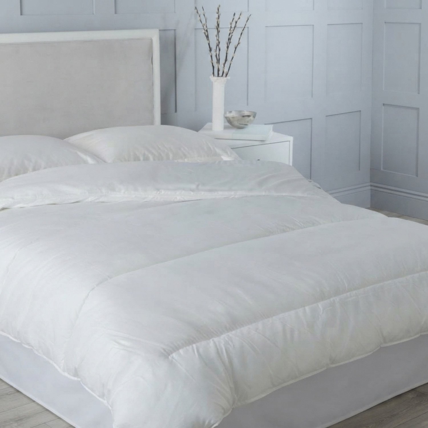 Snug City 4.5 Tog Soft Touch Microfibre Hollowfibre Duvet - Single Bed