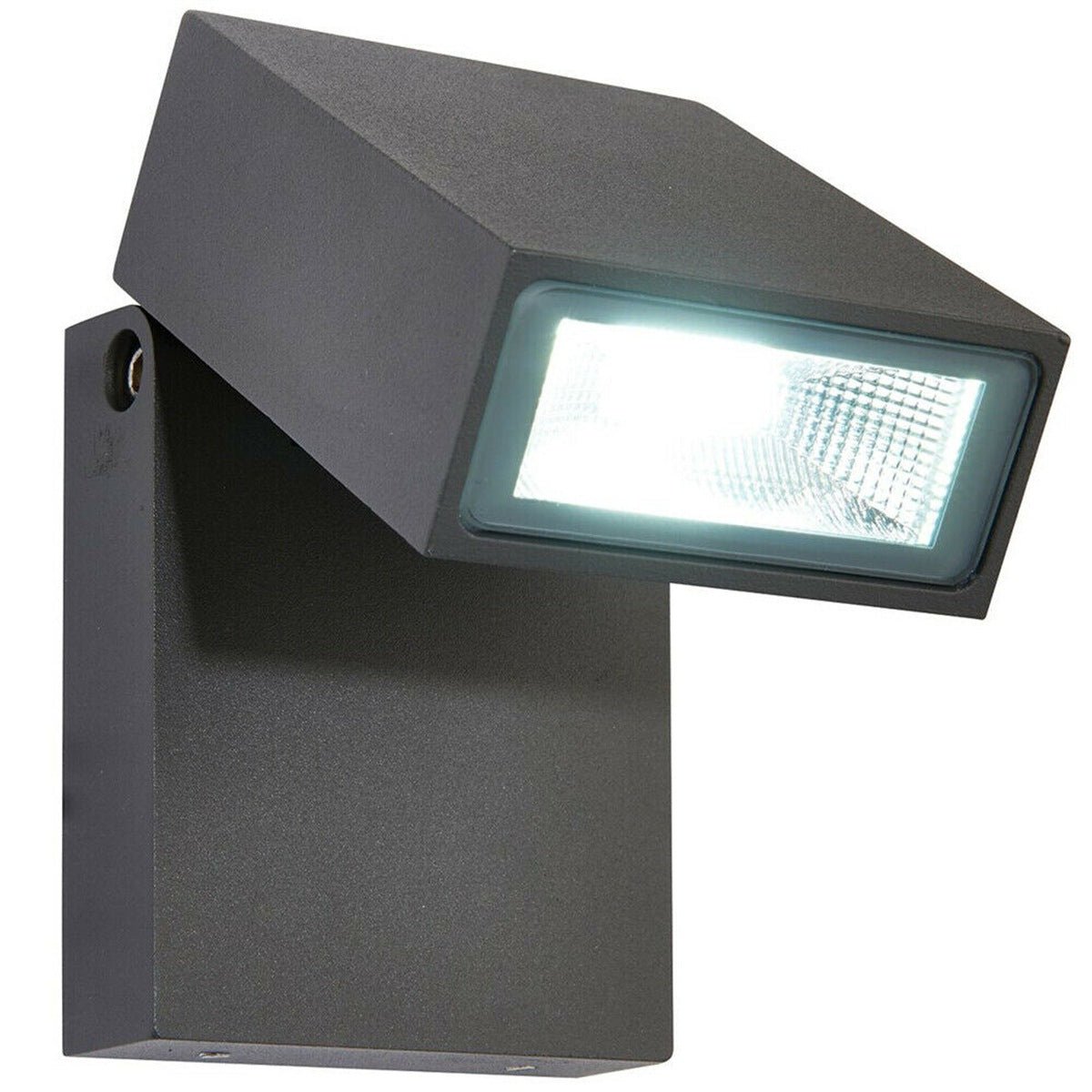 Loops Direct LED Aluminium Outdoor Spotlight - Dark Anthracite