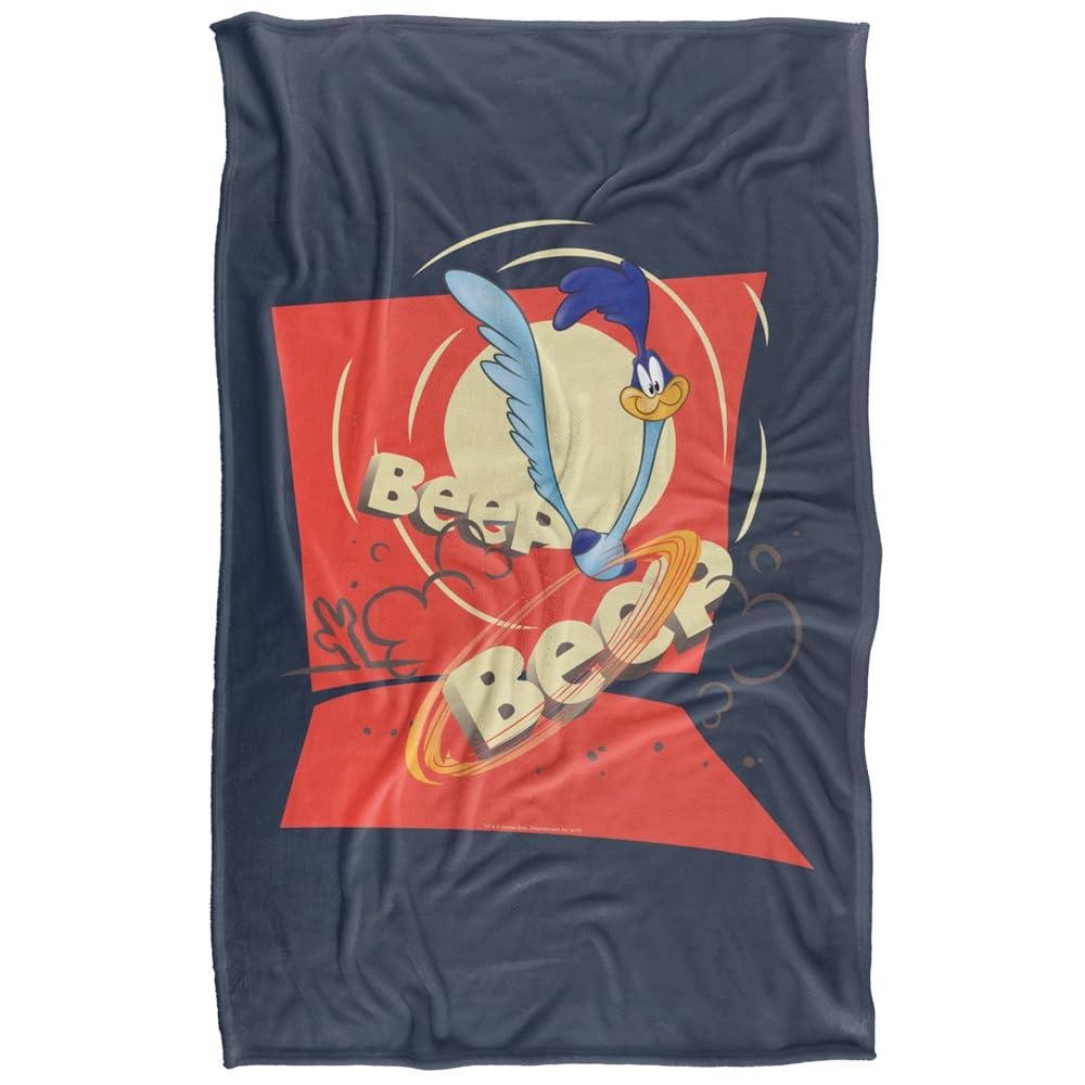 Looney Tunes Beep Beep Soft Touch Blanket - 147cm x 91cm