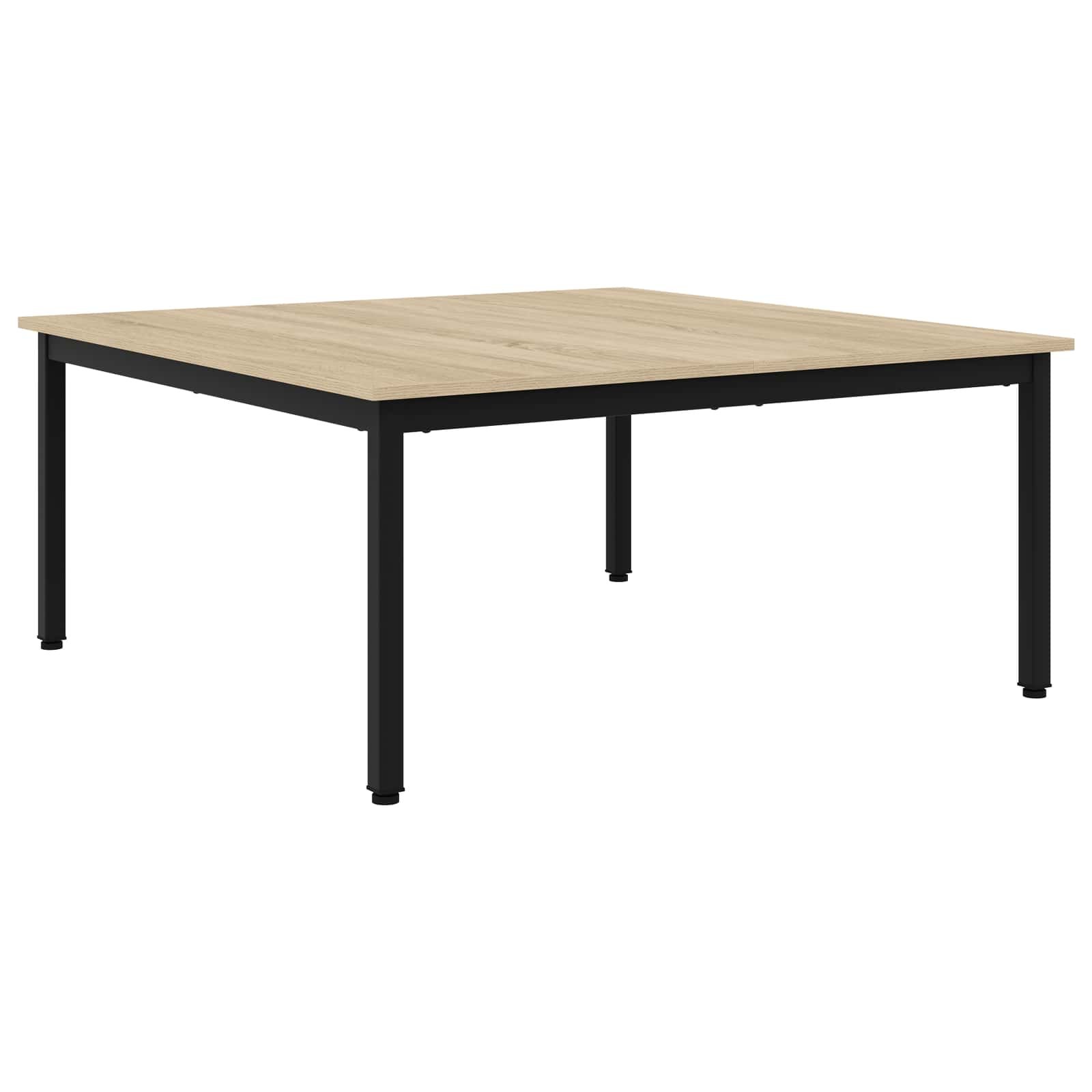 Walplus Engineered Wood Coffee Table - Sonoma - 100 x 100 x 45 cm
