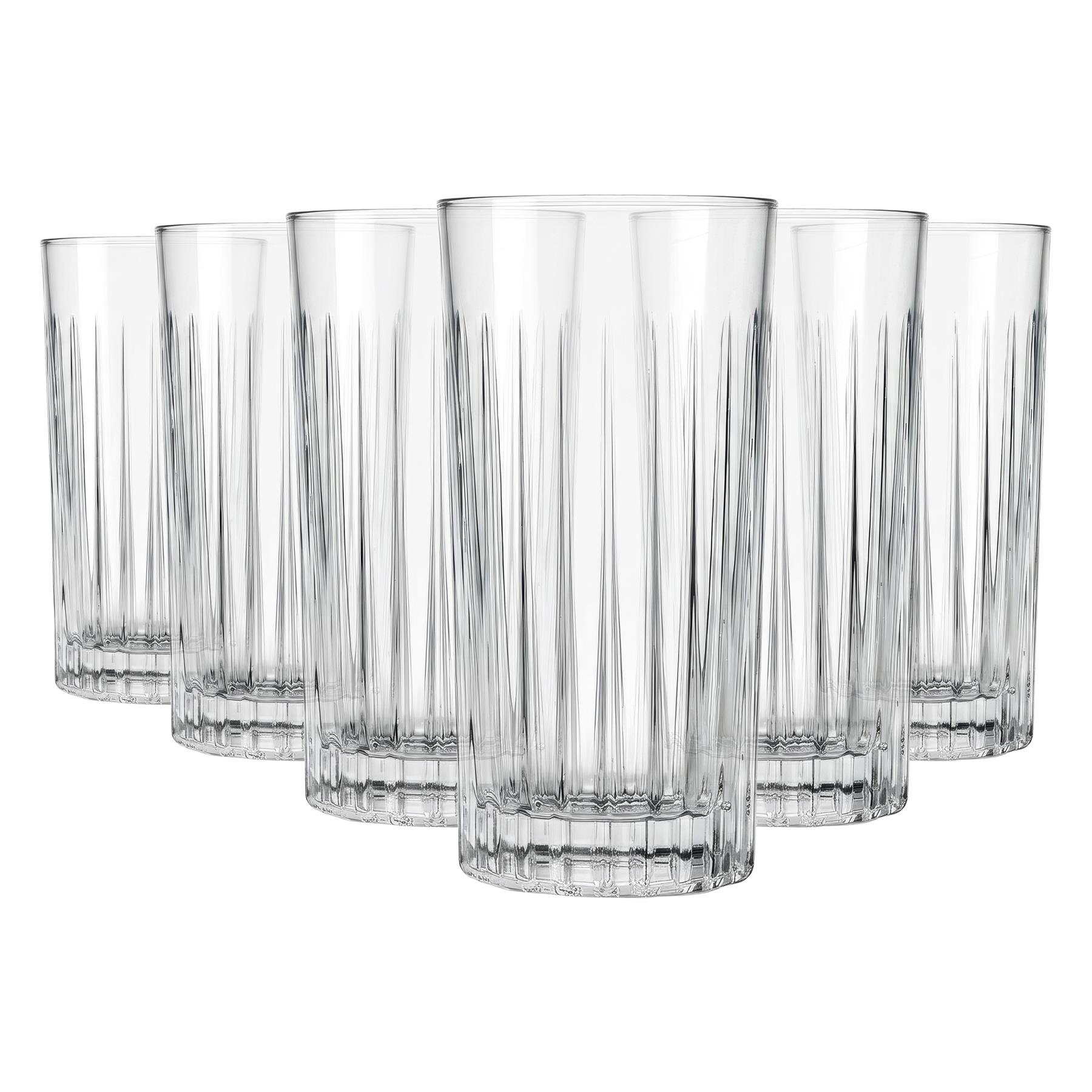 RCR Timeless Crystal Highball Glasses 440ml - Pack of 6