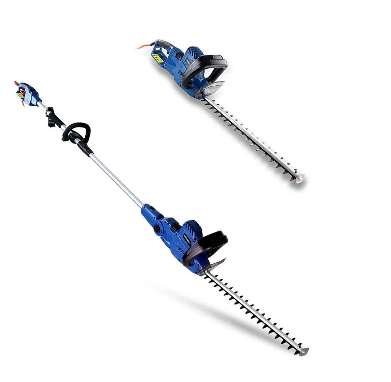 Hyundai 550W 2-in-1 Long Reach Hedge Trimmer and Tree Pruner