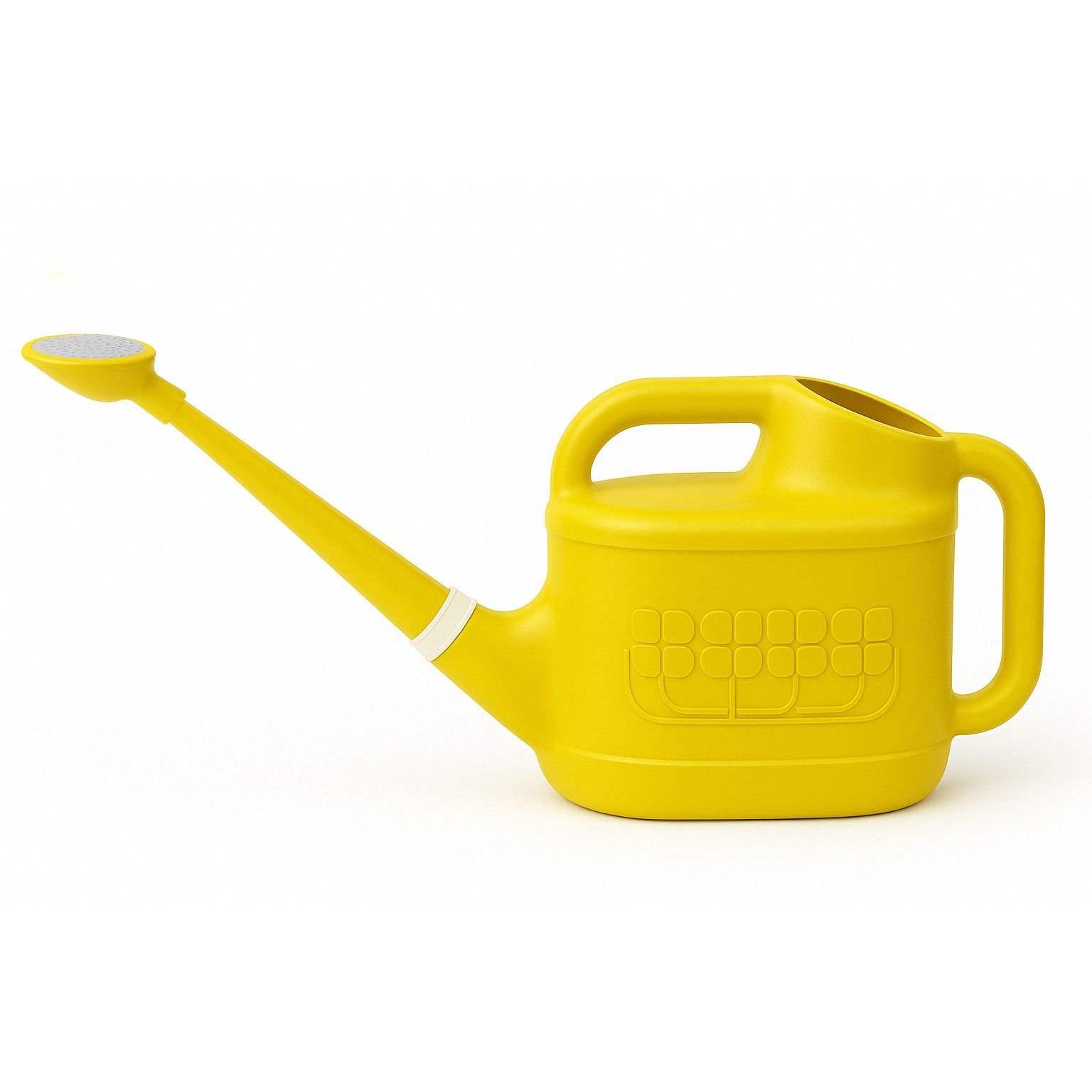 Keplin 8L Sprinkler Rose Plastic Watering Can - Yellow